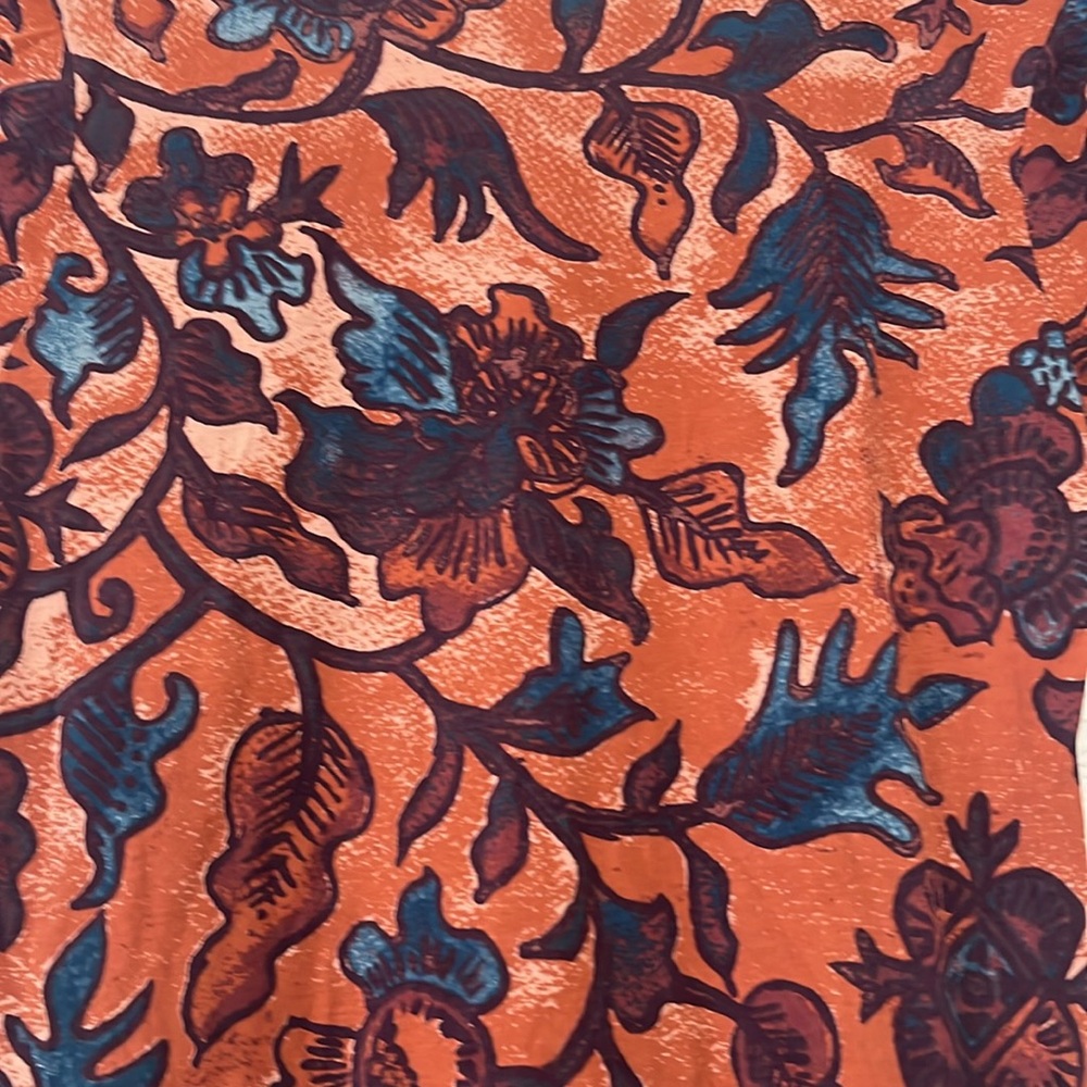 Peruvian Connection Floral Pima Cotton Dress - Picture 9 of 11